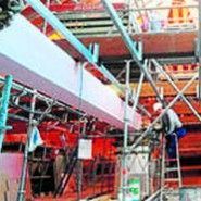 Derecho sigue con la rehabilitación de sus techos tras 6 meses